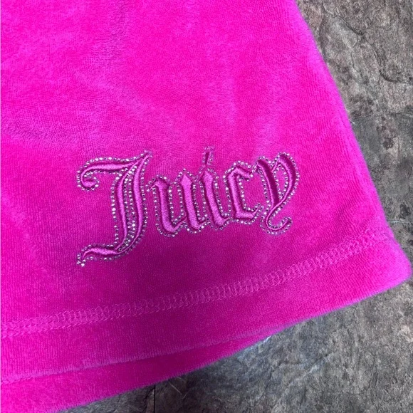Juicy Couture Vibrant Pink Lounge Shorts - Picture 2 of 4